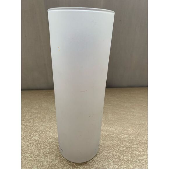 Seagrams Gin Cocktail Tom Collins Glass-Highball Tall Satin Vintage Lemon - Picture 3 of 4